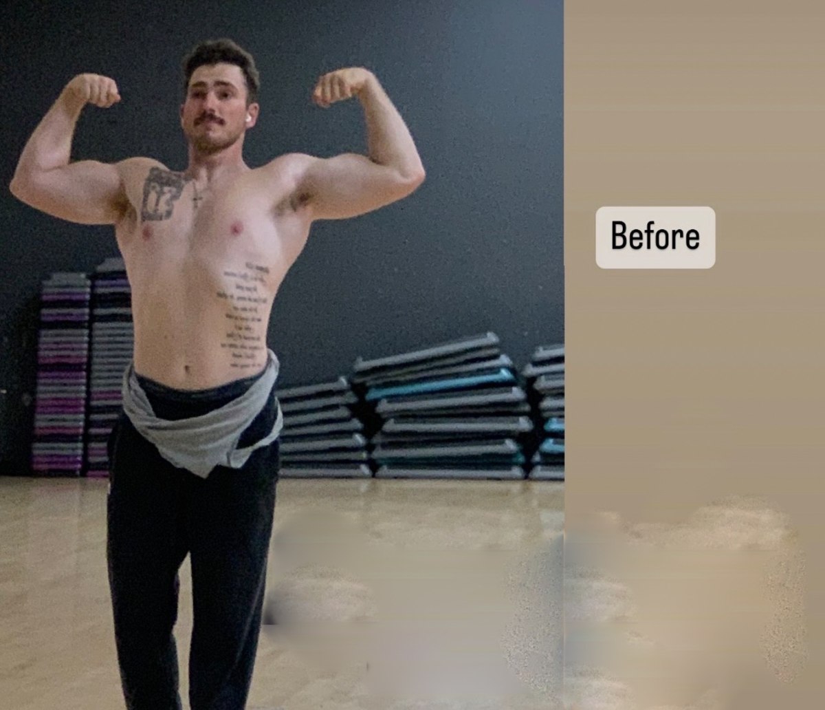 Ryan’s before photo